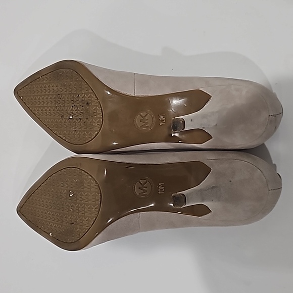 Michael Michael Kors Pump Nude, Size 10 Flex Suede Cement beige - Picture 6 of 14